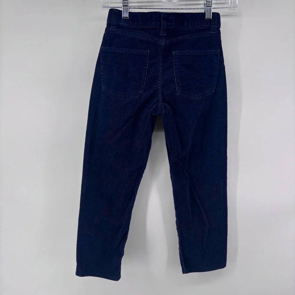 Crewcuts Boys Corduroy‎ Pants Size 8 Navy Blue Casual Classic Kidswear